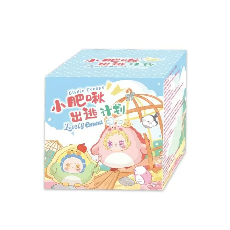 Мягкая игрушка Emma Прелестная Эмма Птичий побег в сюрприз-боксе, 1шт.,