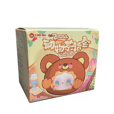 Мягкая игрушка Emma Прелестная Эмма Чаепитие в мире животных в сюрприз-боксе 9,5см, 1шт.