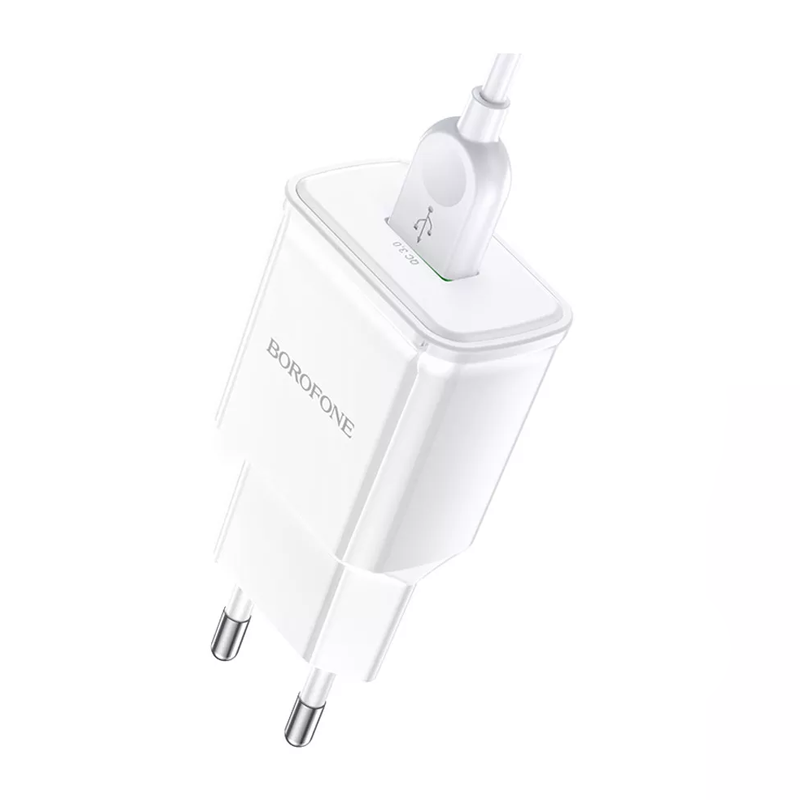 СЗУ Borofone BA59A 18W 3A (Quick Charger) белый