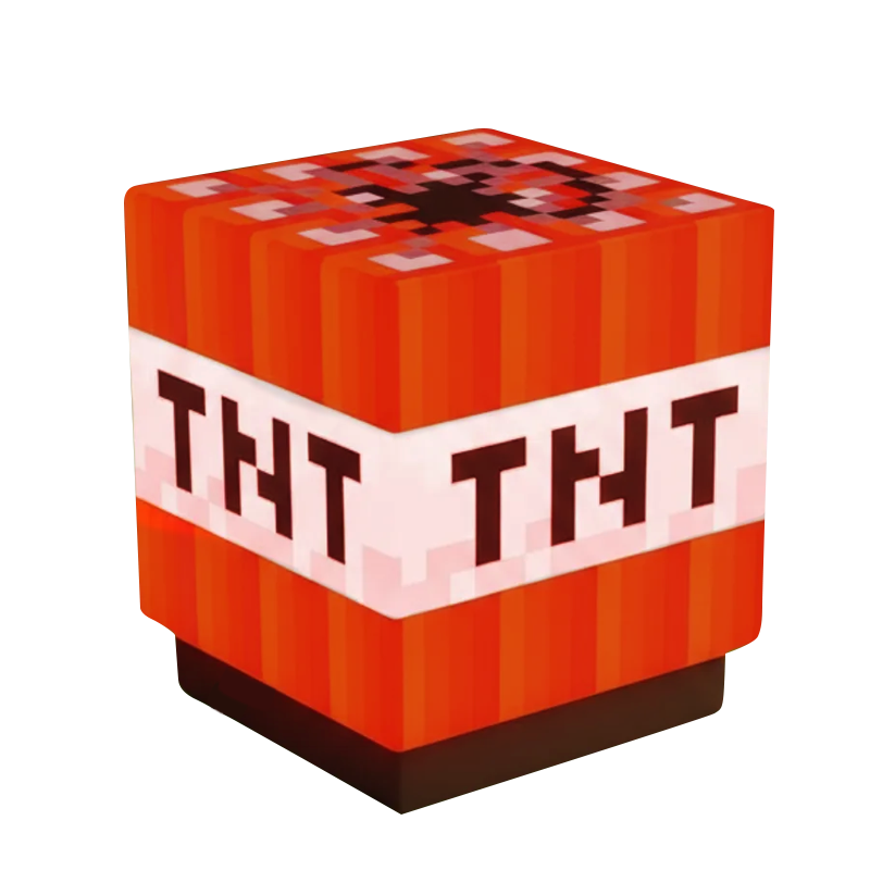 Светильник Minecraft Майнкрафт TNT с креплением на стену