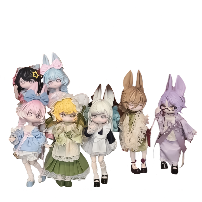 Фигурка шарнирная кукла БЖД Время лунных прыжков в сюрприз-боксе 20см, 1шт.,