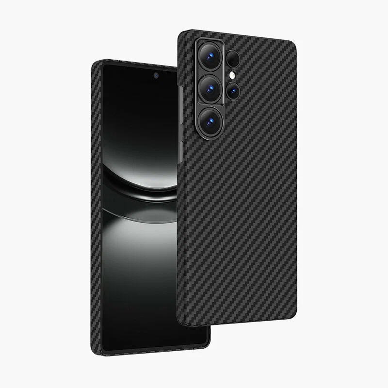 Чехол Sams S24 Ultra Keephone Kevlar Diago MagSafe Case(Black)