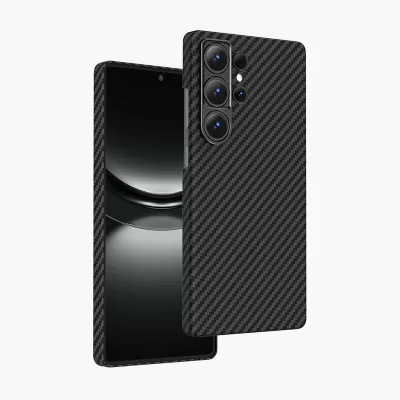 Чехол Sams S25 Ultra Keephone Kevlar Diago MagSafe Case(Black)