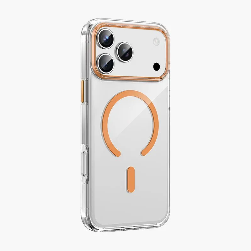 Чехол для iPhone 17 Pro Max KEEPHONE Aurora MagSafe Case (Cosmic Orange)