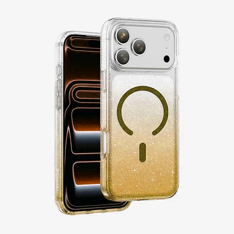 Чехол для iPhone 17 Pro Max KEEPHONE Lillian MagSafe Case (Cosmic Orange)