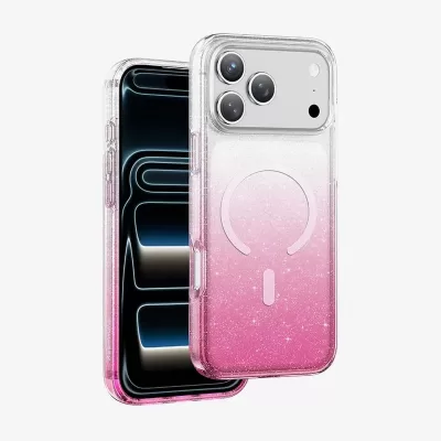 Чехол для iPhone 17 Pro Max KEEPHONE Lillian MagSafe Case (Pink)