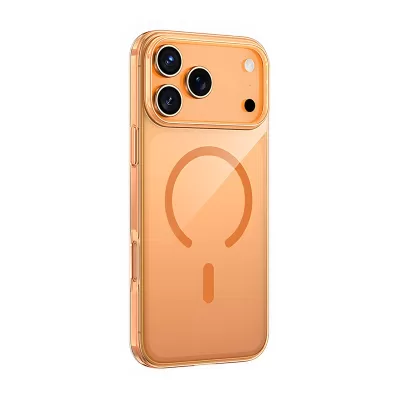 Чехол для iPhone 17 Pro Keephone X-Crystal MagSnap MC0123 (Cosmic Orange)