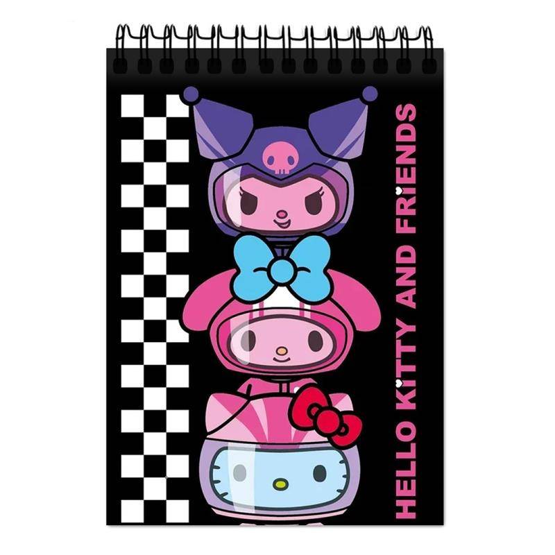 Блокнот А6 "Hello Kitty and friends", 60 л, на гребне