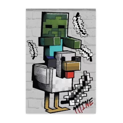 Блокнот А7 "My Game", клетка, 40 л, на скрепке, обл. 200 гр/м2 (65*98 мм)