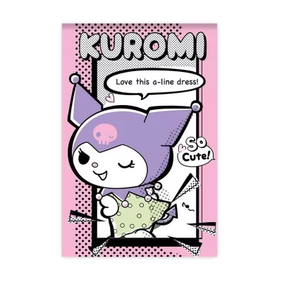 Блокнот А7 "Куроми-3", 65*98 мм, клетка, 40 л на скрепке, обложка 200 гр/м2