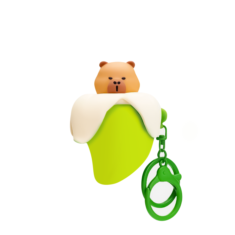 Брелок-мялка «Capybanana», yellow