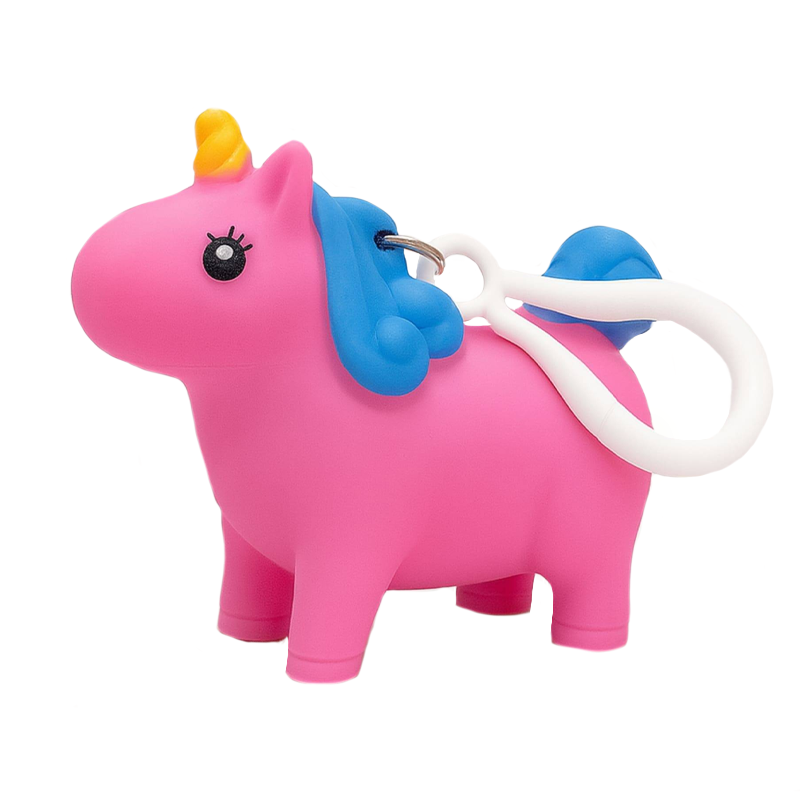 Брелок мялка - антистресс «Souishy unicorn», pink