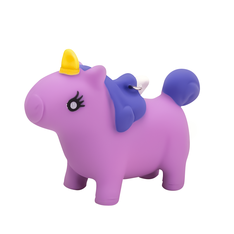 Брелок мялка - антистресс «Souishy unicorn», purple