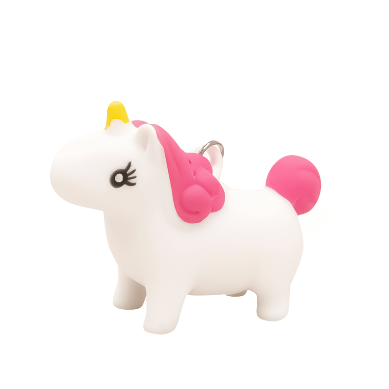Брелок мялка - антистресс «Souishy unicorn», white