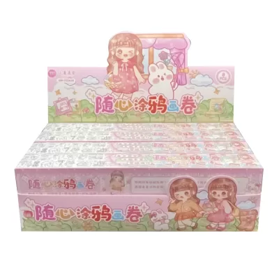 Декоративный скотч-раскраска "Good day", mix (30см*3м)