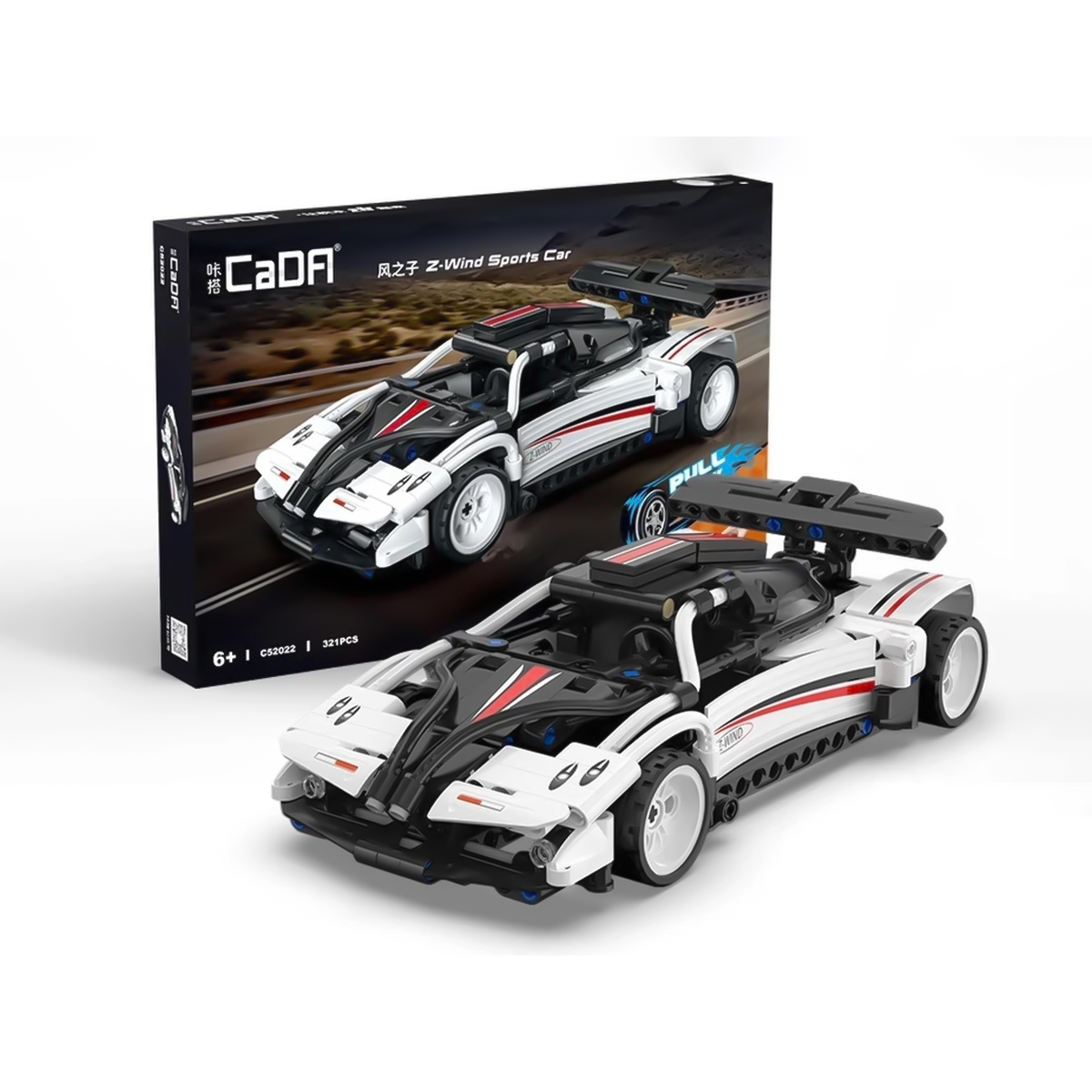 Конструктор CaDA "Спорткар "Z-Wind""