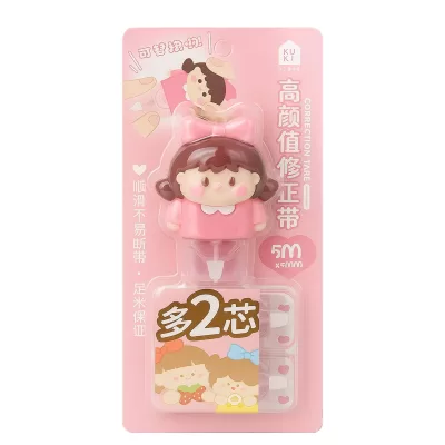 Корректор "Girlfriend", pink + 2 сменных блока