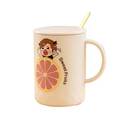 Кружка керамическая "Orange hug"