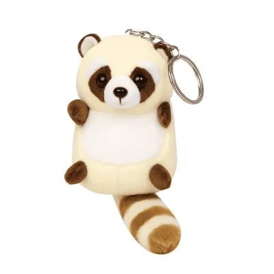 Плюшевый брелок "Cute racoon", mix (11 см)