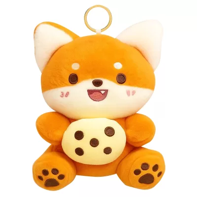 Плюшевый брелок "Fox crumble cookies", ginger