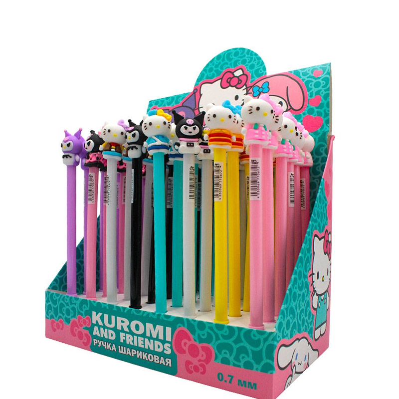 Ручка шариковая "Куроми и друзья", 0,7 мм, mix