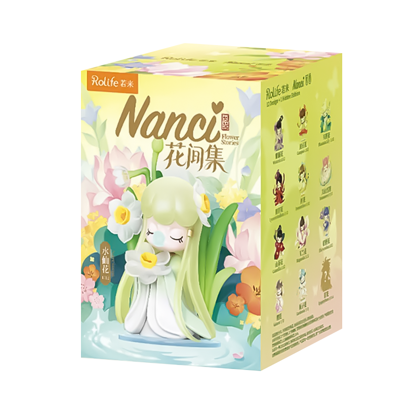 Фигурка Nanci Нэнси Истории цветов в сюрприз-боксе 10см, 1шт.