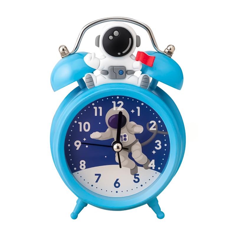 Часы-будильник «Astronaut on the moon», blue