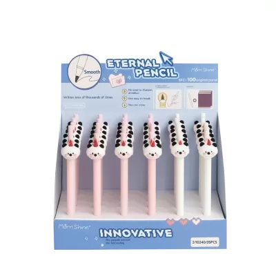 Вечный карандаш "Hot blooded Panda", mix, шоу-бокс 36 шт.