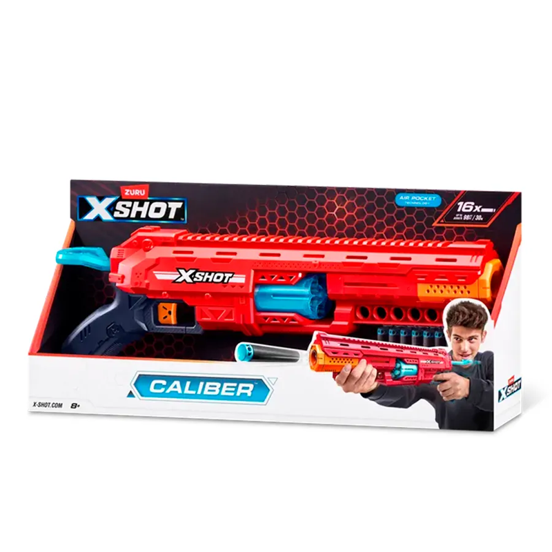 Икс Шот Бластер EXCEL Caliber с акс. X-SHOT