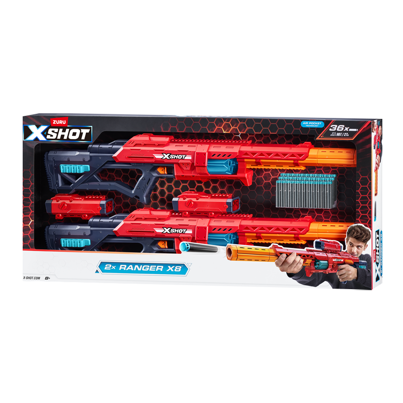 Икс Шот Бластер EXCEL Ranger X8 с акс. X-SHOT