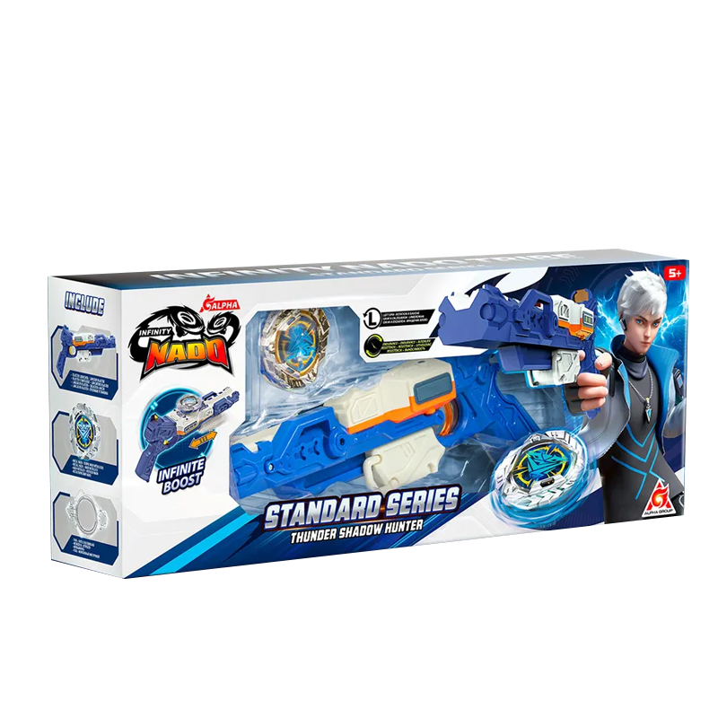 Инфинити Надо. Волчок Трайб Стандарт, Thunder Shadow Hunter. TM Infinity Nado
