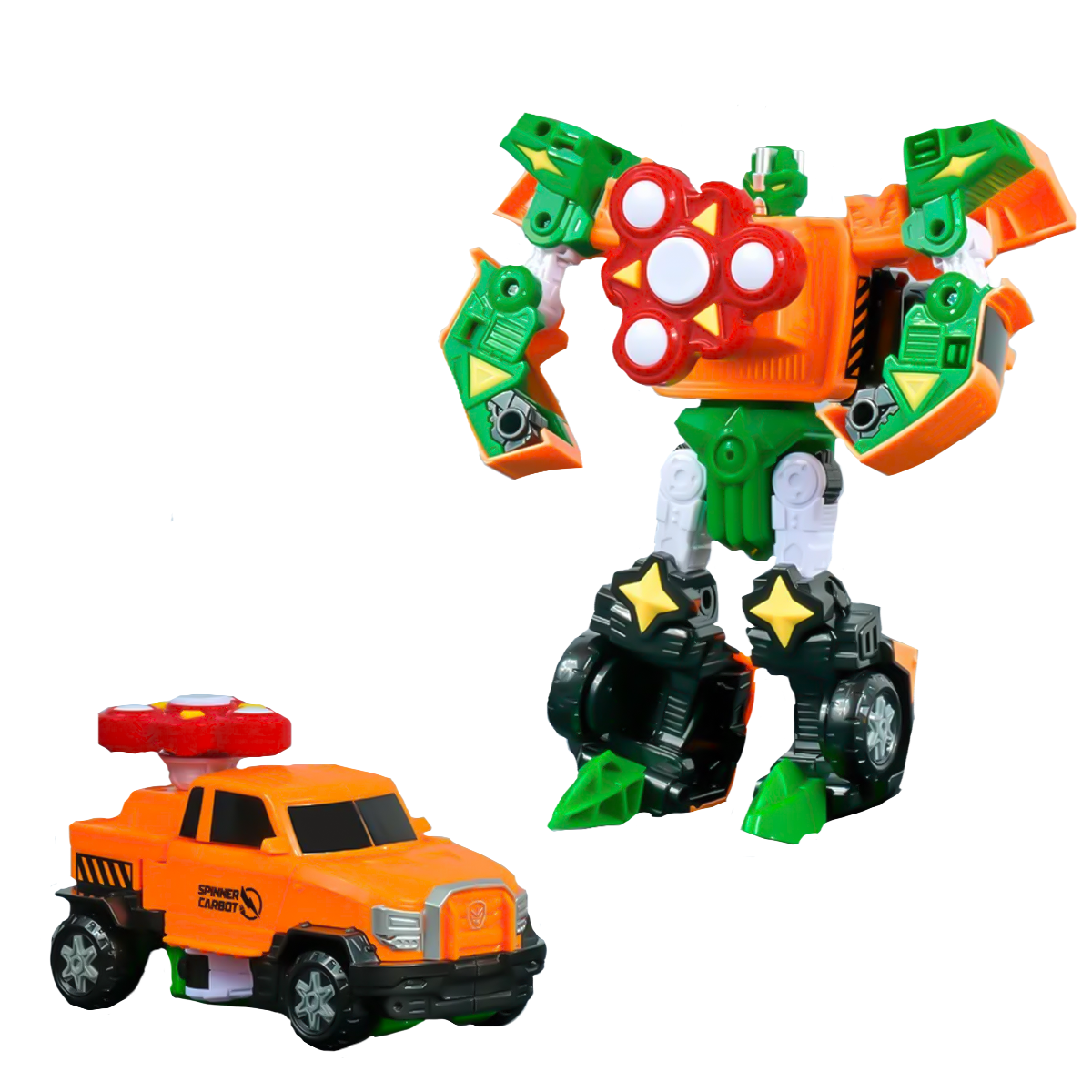 Карбот. Spinnable трансформер Стандарт 18 см, S7. Hello Carbot