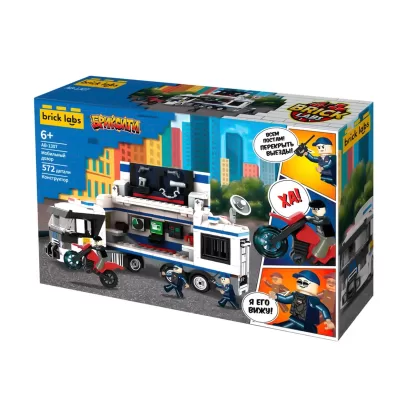 Конструктор Brick Labs "Полицейский трак "Мобильный дозор""