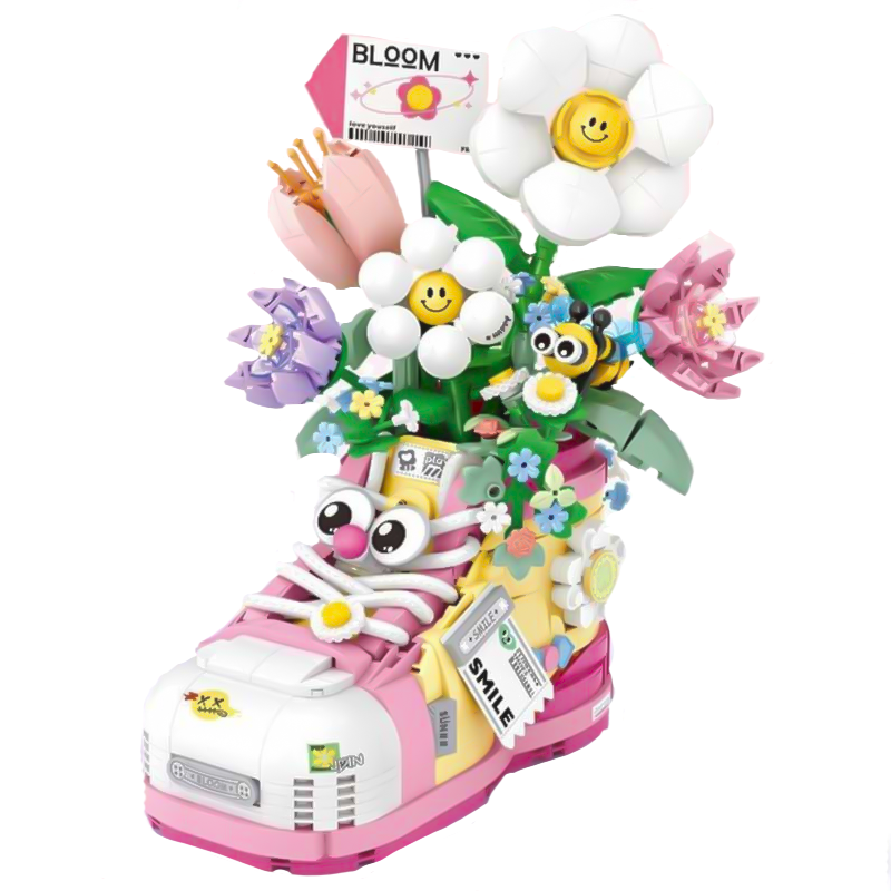 Конструктор LOZ "Цветочный сапог"