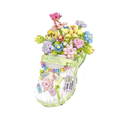 Конструктор LOZ "Цветы в сабо"