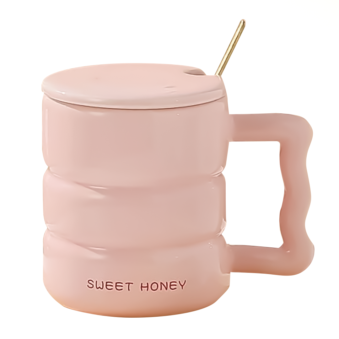 Кружка «Sweet honey», pink (400 ml)