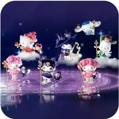 Мягкая игрушка персонажи Санрио Вечеринка волшебников в звездную ночь Sanrio characters в сюрприз-бо