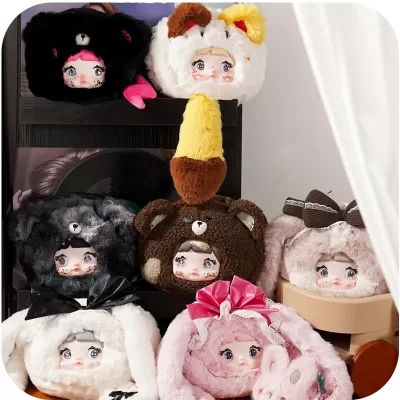 Мягкая игрушка - сумка Nommi Коллекционные милые сумки в сюрприз-боксе 25-27см, 1шт.