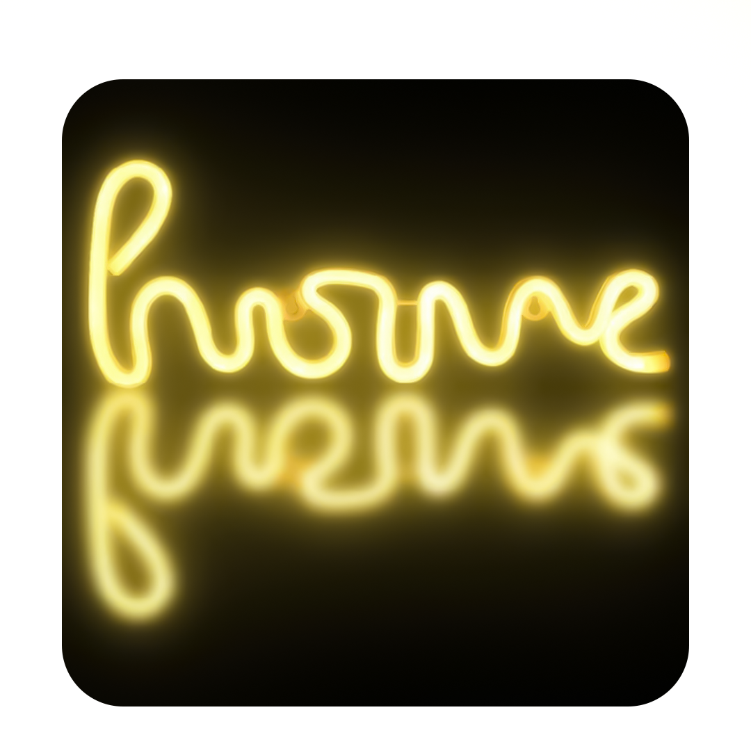 Неоновый подвесной ночник «Home», USB, тёплое свечение (35х13 см)