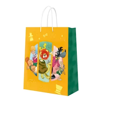 Пакет подарочный XL 31.5*38*15.5см "Союзмультфильм. Доставка тортиков"