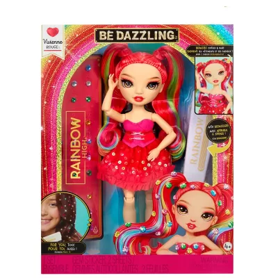 Рейнбоу Хай Кукла Dazzling Вивьен красная с аксессуарами Rainbow High