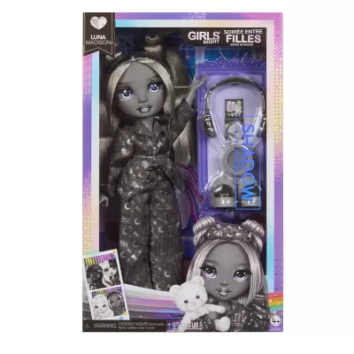 Рейнбоу Хай Кукла Shadow Fashion Girls' Night Луна серая с акс. RAINBOW HIGH