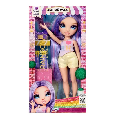 Рейнбоу Хай Кукла Фэшн стайл Виолет фиолетовая с акс. Rainbow High