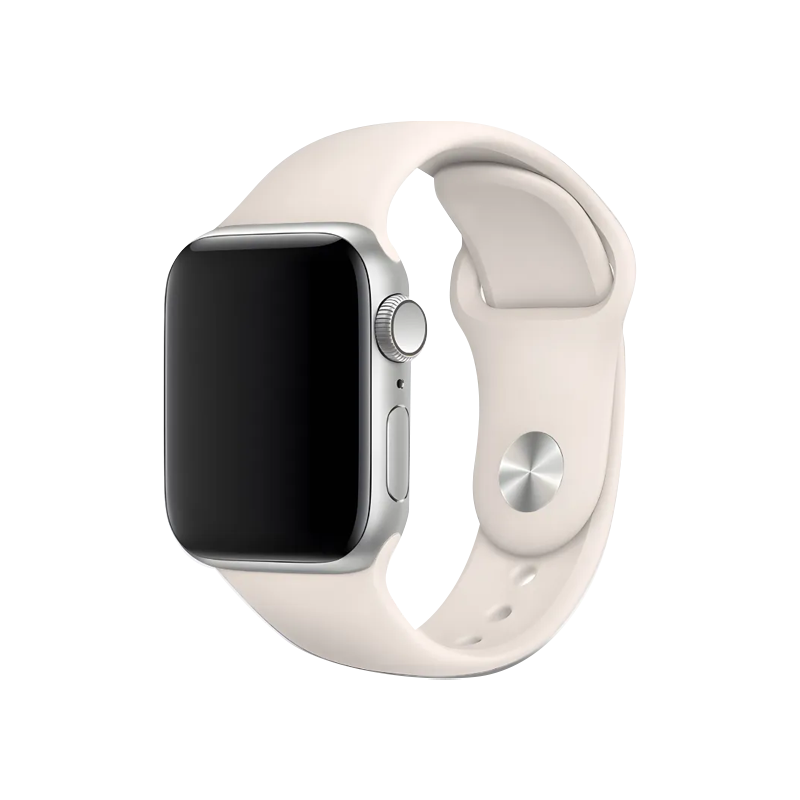 Ремешок Apple Watch Silicone L 42-44-45-49mm (Слоновая кость(20))