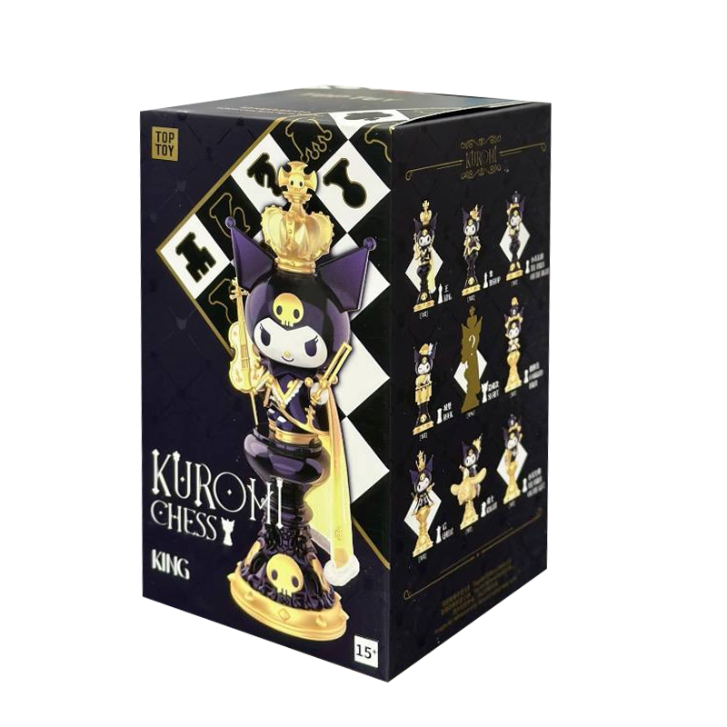 Фигурка Kuromi Шахматы Куроми в сюрприз-боксе 14см, 1шт.