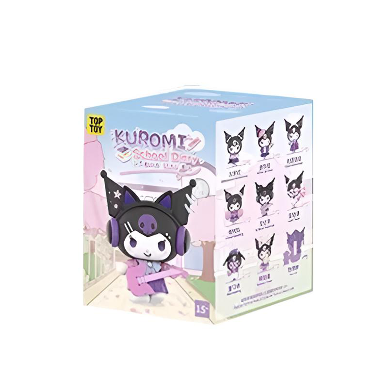Фигурка Kuromi Школьный дневник Куроми в сюрприз-боксе 7-10см, 1шт.