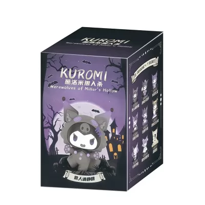 Фигурка Куроми Kuromi Оборотни Миллеровой впадины в сюрприз-боксе 6-10см, 1шт.