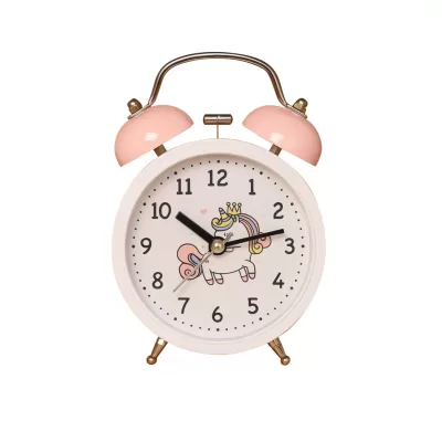 Часы-будильник "Unicorn", pink (13,5х10 см)