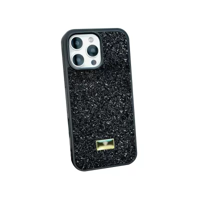 Чехол для iPhone 16 Pro "Diamonds" (Black)