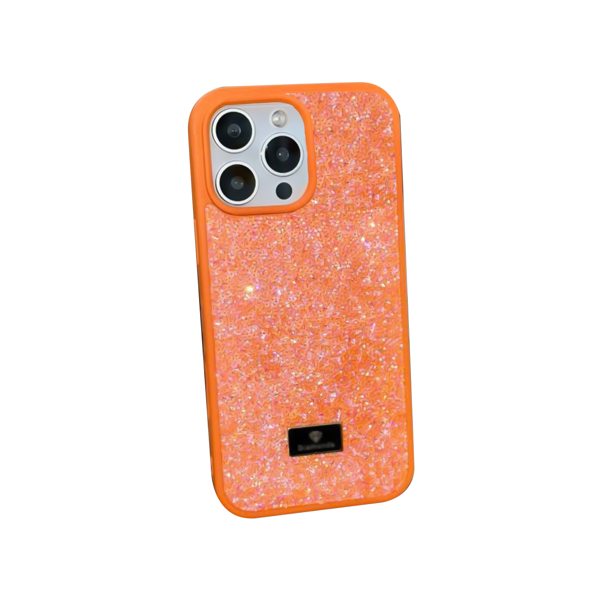 Чехлы для iPhone 16 Pro Max "Diamonds" (Orange)